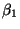$\beta_1$